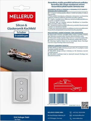 Produktbild von Keramik-Herdschaber Ersatzklinge