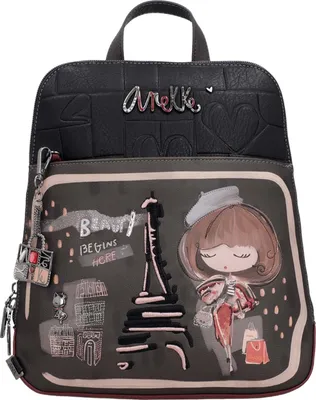 Produktbild von Anekke Freizeitrucksack Rucksack Mademoiselle City Backpack Multicolor mehrfarbig