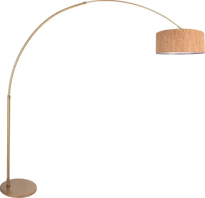 Immagine prodotto di Steinhauer - lampada da terra - Sparkled Light - bronzo - metallo tessile - lampada ad arco - E27 - 4335BR