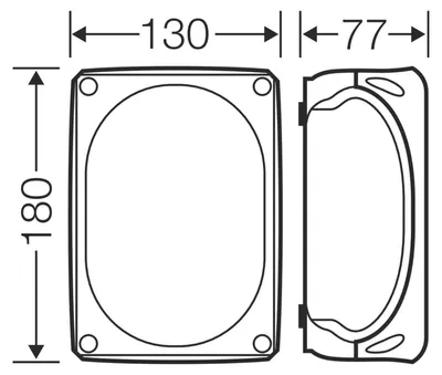 Immagine prodotto di Morsettiera 1,5-4qmm, 19 terminali - Scatola piatta 180x130mm RK 1019 T