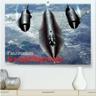 Produktbild von Faszination Kampfflugzeuge (hochwertiger Premium Wandkalender 2026 DIN A2 quer), Kunstdruck in Hochglanz