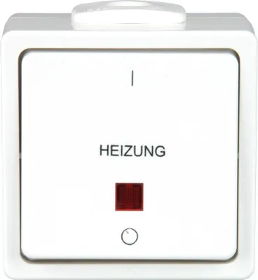 Produktbild von UNITEC 45282L Heizungsnotschalter Aufputz lose Aquarius FR, polarweiߟ