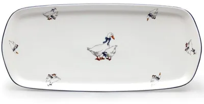 Produktbild von Thun 1794 Porzellantablett, Gänse, 35 cm, Konstanz, Thun
