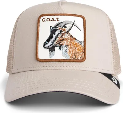 Produktbild von Goorin Bros. Goat Trucker Cap Original Recipe - Global 6 taupe