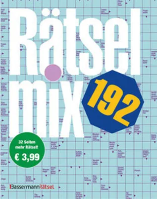 Obrázek produktu pro Rätselmix 192 (5 Exemplare à 3,99 EUR)
