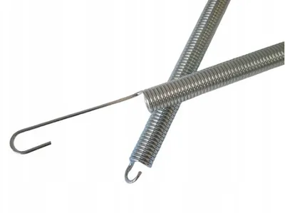 Immagine prodotto di Set di 2 pezzi. Molla per scale 400 mm scala a soppalco Scale a forbice Accessori scala a soppalco; 3,2 mm