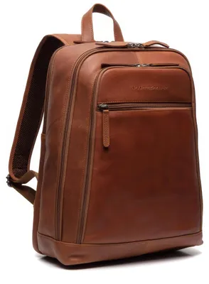 Image de The Chesterfield Brand sac à dos de loisirs sac à dos pour ordinateur portable Detroit Backpack Cognac brun