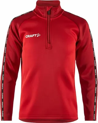 Produktbild von Craft Squad 2.0 Jugend Trainingstrikot langärmelig mit halbem Reißverschluss
