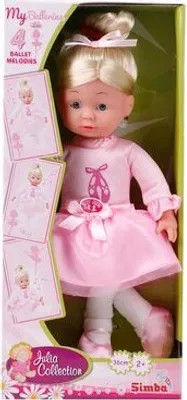 Produktbild von Simba Julia Collection Ballerina 36 cm Weichkörperpuppe