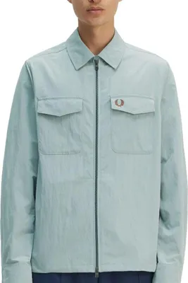Immagine prodotto di Mocassini Da Barca Del Marchio Fred Perry Del Modello Zip Overshirt Blu