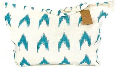 Immagine prodotto di Borsa da spiaggia grande XXL 40 L bianco/blu