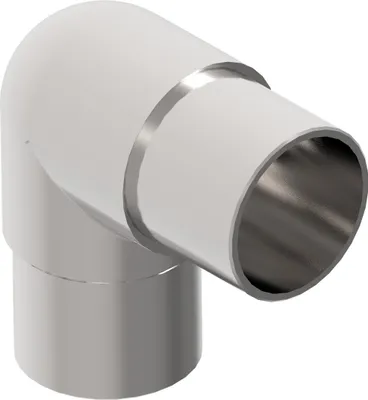 Produktbild von SELLON24 Edelstahl Steckfitting 90 Grad V2A Rohrverbinder Fitting Verbinder Rohr Bogen  0303.242