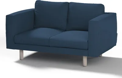 Produktbild von Dekoria Bezug für Norsborg 2-Sitzer Sofa, marinenblau , Norsborg 2-Sitzer Sofabezug