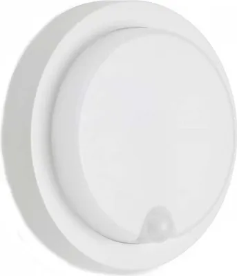 Productafbeelding van Telefunken LED buitenwandlamp, wit, IP44, 12W, 1250lm, traal wit, 4000K, met sensor
