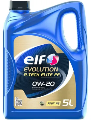 Produktbild von ELF Evolution R-Tech ELITE für 0W-20 5 Liter Motoröl Motorenöl RN17 FE Öl