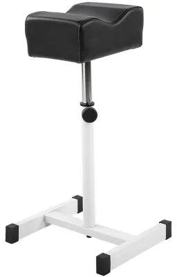 Obrázek produktu pro Nastavitelná opěrka nohou 48-68 cm - Pedikúra/Manikúra - Silná stabilita - Vhodná pro salon/doma - Kovová podpora - Pedikérská židle