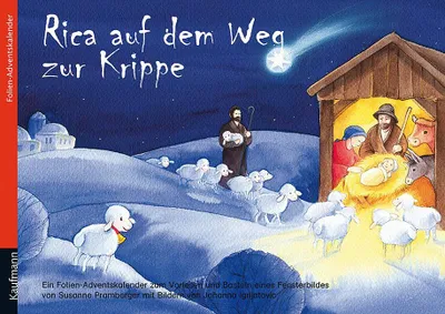 Immagine prodotto di Rica sulla strada per il lettino. Calendario dell'Avvento in carta stagnola