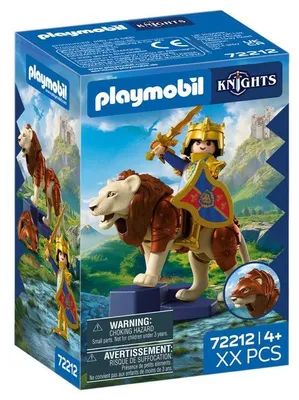 Productafbeelding van PLAYMOBIL Avontuur 72212: Leeuw en gouden ridder
