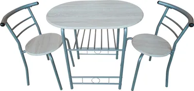 Produktbild von Tischgruppe Sonoma Merit 2-Sitzer Tisch 80x74x53 cm Stühle 35x74x35 cm