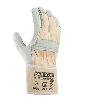 Produktbild von 12 Paar Rindvollleder-Handschuhe MONTBLANC III Größe 8