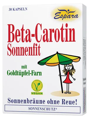 Obrázek produktu pro Espara Beta-Carotin Sonnenfit, kapsle, 30 kusů