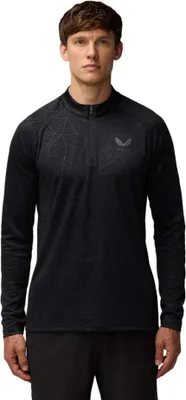Produktbild von Castore Adapt Aop Halbreißverschluss-sweatshirt Schwarz XL Mann Schwarz XL