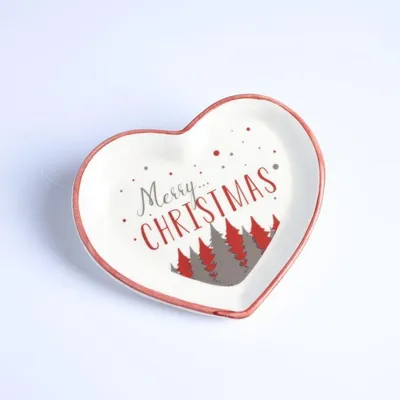 Produktbild von Kleines Herz Mit Schrift - Frohe Weihnachten