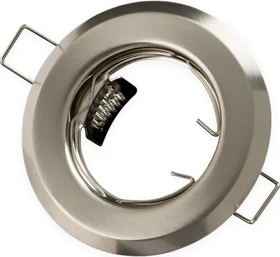 Produktbild von Einbaurahmen Satin (Matt Chrom) - Abgerundet, gepresst, Metalclip Befestigung ( 242700 )
