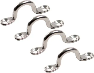 Produktbild von 4er Set Fenderösen, L: 40mm, aus massivem Edelstahl