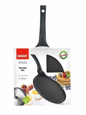 Obrázek produktu pro Pánev na palačinku s nepřilnavým povrchem ALIVIA 26 cm