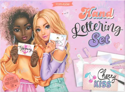 Image de DEPESCHE TOPModel Livre de coloriage Handlettering