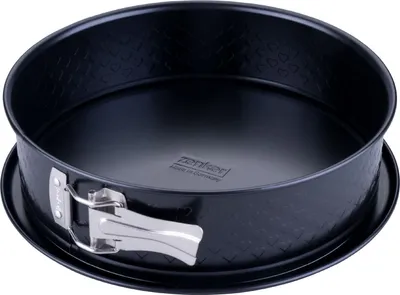 Produktbild von Zenker Springform Beloved+ mit Flachboden Ø24 cm Stahlblech, Herz-Prägung, ideal für Valentins- und Muttertag