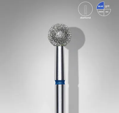 Obrázok produktu pre Diamantová guľôčka STALEKS 5 mm, modrá