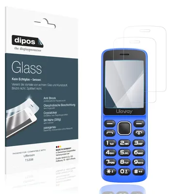 Image de 2x Protection écran pour Ufferson T1208 Verre souple Film Protecteur 9H dipos