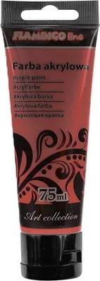 Productafbeelding van Acrylgverf 75 ml, parelmoerrode kleur, Flamingo