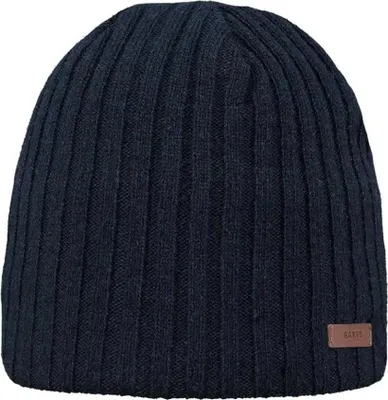 Obrázek produktu pro Pánská čepice Barts - Haakon Turnup, One Size, Vlněná čepice, jednobarevná barva Navy
