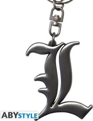 Produktbild von DEATH NOTE - Keychain 3D L Symbol