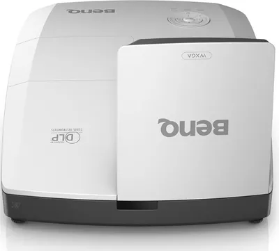 Zdjęcie produktu dla Projektor ultrakrótkiego rzutu Benq MW855UST+ 3500 ANSI lumenów DLP WXGA (1280x800) Kompatybilność 3D Czarny, Biały