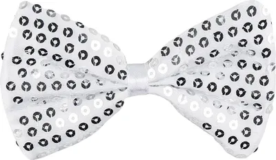 Produktbild von Fliege Spangles silber