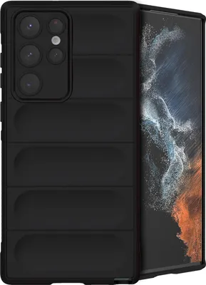 Zdjęcie produktu dla imoshion EasyGrip Backcover dla Samsung Galaxy S22 Ultra - Czarny