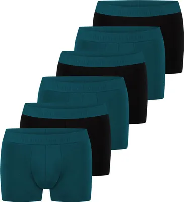 Produktbild von Bruno Banani 6er Pack Flowing Retro Short / Pant Enganliegende Comfort Fit Qualität, Gedoppelter Frontbereich, Hautsympathisch und Saugfähig