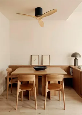 Produktbild von WIND CALM - Leiser Deckenventilator 40W mit technischen ABS-Blättern in verschiedenen Größen