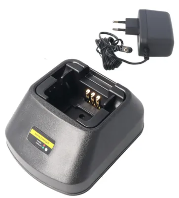 Zdjęcie produktu dla Szybka ładowarka kompatybilna z akumulatorami Motorola CP040, 080, 140, 150, 160, 180, 200, EP450, GP3188, 3688, PR400, DP1400