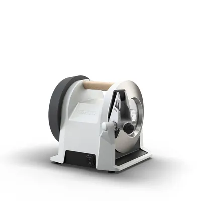 Produktbild von Tormek T1 – Elektrischer Messerschärfer T-1 Kitchen Knife Sharpener Zinc Gray, KI-generiertes Bild