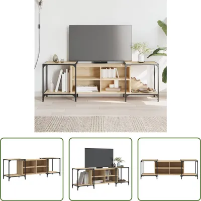 Produktbild von The Living Store TV-Schrank Sonoma-Eiche 153x37x50 cm Holzwerkstoff