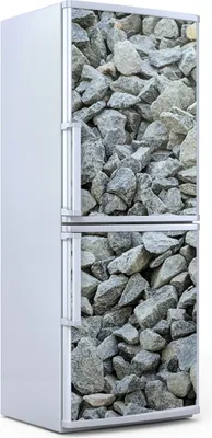 Produktbild von Kühlschrankdekoration  60x180 cm  Aufkleber auf dem Kühlschrank - Natural Steine Motive