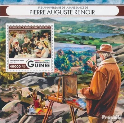 Produktbild von Briefmarken Guinea 2016 Mi Block 2692 (kompl. Ausgabe) postfrisch Pierre-Auguste Renoir