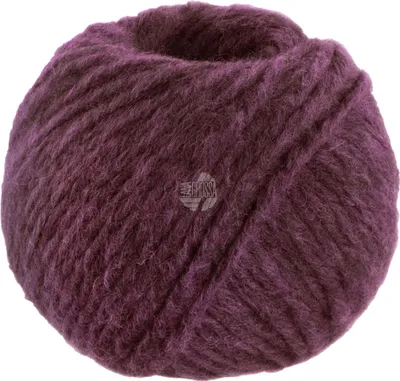 A ball of yarn on a white background.
