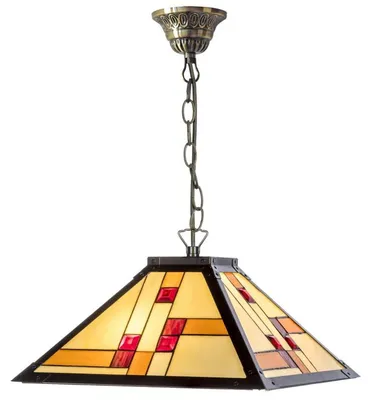 Immagine prodotto di Lampadario Tiffany con vetrate artistiche EGYPT Ø50 2xE27