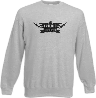 Produktbild von Urban Backwoods Triebig Electrotech, Sweatshirt, Farbe: Hellgrau, Größe: 4XL